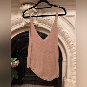 Free people sweater tank worn once size XL